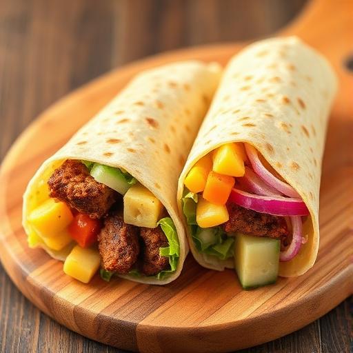 Hawaiikebab Rull