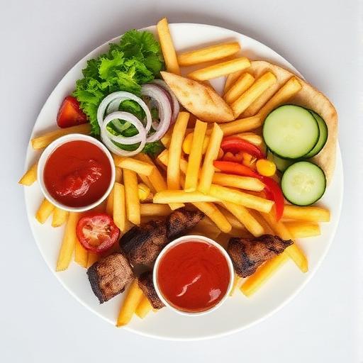 Kebabtallerken